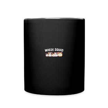 Guinea Pig Wheek Squad Cute Funny Guinea Pig - Tasse einfarbig - Schwarz - Vorne