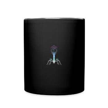 Microbiology Virus Biology Virology Viral - Tasse einfarbig - Schwarz - Vorne