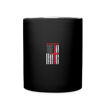 One Nation Under God - Tasse einfarbig - Schwarz - Vorne