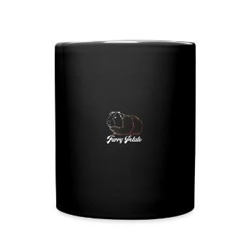 Furry Potato - Tasse einfarbig - Schwarz - Vorne