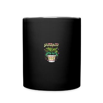 Support Plant Parenthood - Plant Lover - Tasse einfarbig - Schwarz - Vorne