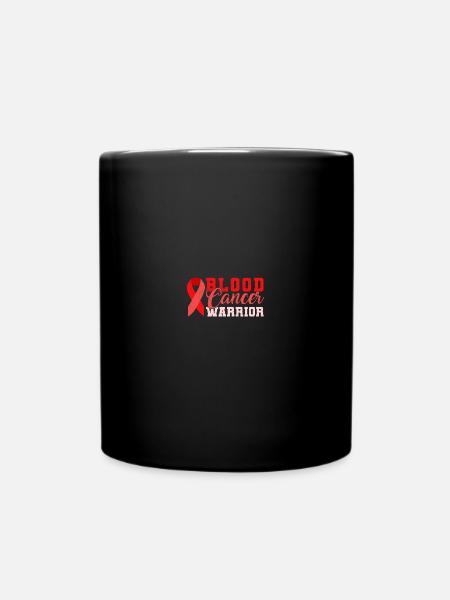Blood Cancer Warrior - Tasse einfarbig - Schwarz
