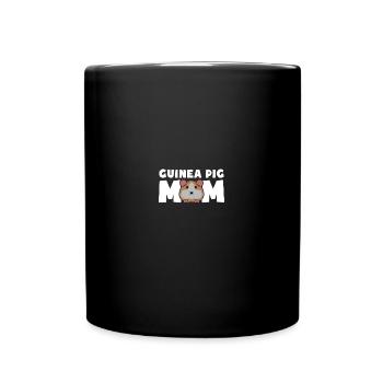 Guinea Pig Mom - Tasse einfarbig - Schwarz - Vorne