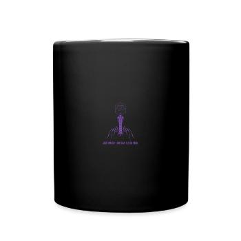 Microbiology Virus Biology Virology Viral - Tasse einfarbig - Schwarz - Vorne