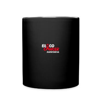 Blood Cancer Awareness - Tasse einfarbig - Schwarz - Vorne