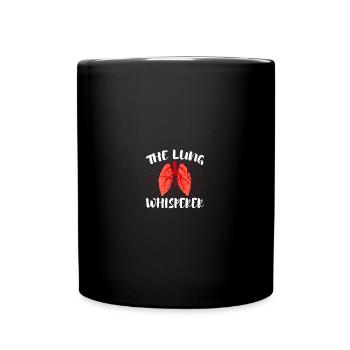 The Lung Lung Doctor Respiratory Therapy - Tasse einfarbig - Schwarz - Vorne