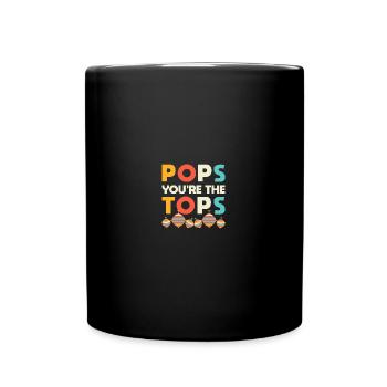 Pops You´'re The Tops - Tasse einfarbig - Schwarz - Vorne