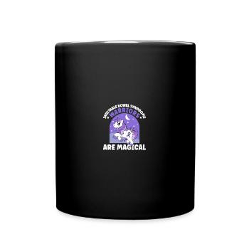 Irritable Bowel Syndrome Warriors Are Magical - Tasse einfarbig - Schwarz - Vorne