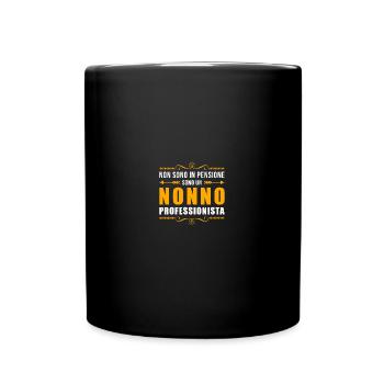 I Am Not Retired I Am A Professional Grandfather - Tasse einfarbig - Schwarz - Vorne