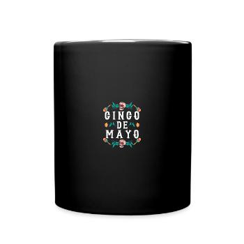 Mexican Cinco De Mayo Party - Tasse einfarbig - Schwarz - Vorne