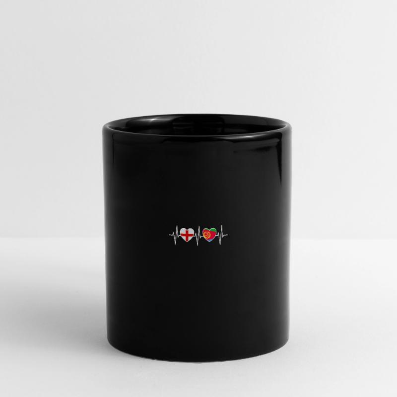Angleterre et Érythrée Drapeaux du drapeau érythréen Mug uni