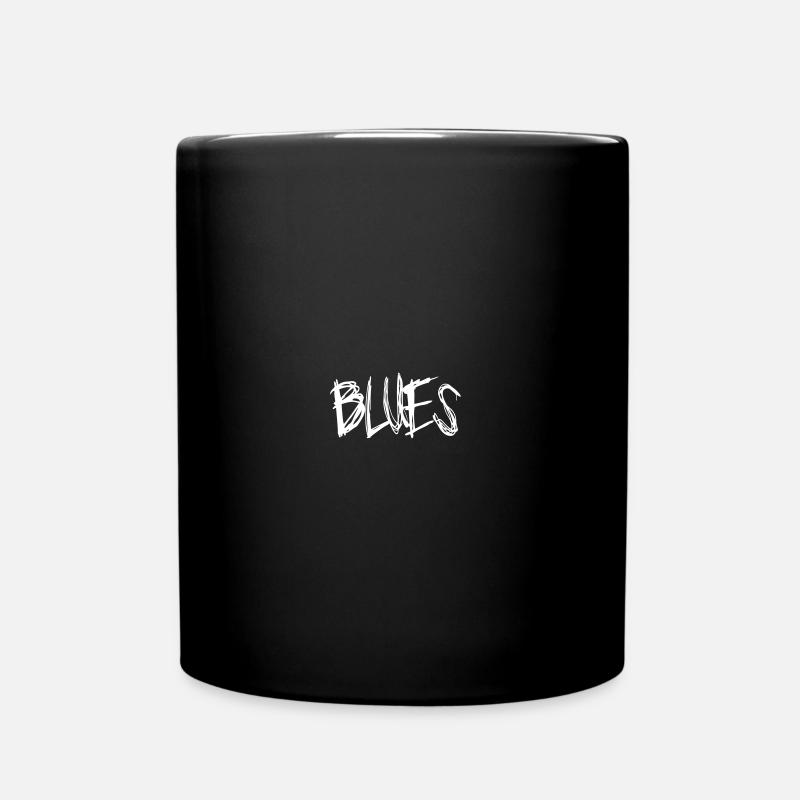 blues - Full Colour Mug - black