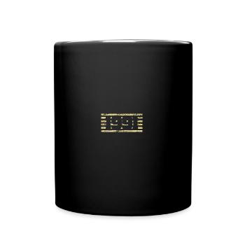 1991 - Tasse einfarbig - Schwarz - Vorne