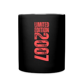 Édition Limitée 2007 18ème Cadeau d’Anniversaire - Mug uni - noir - Devant