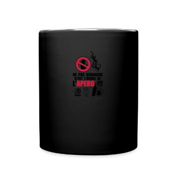 not disturb time apero2 - Full Colour Mug - black - Front