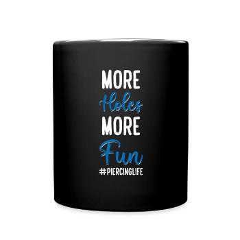 Piercing Pain Tattoo - Full Colour Mug - black - Front