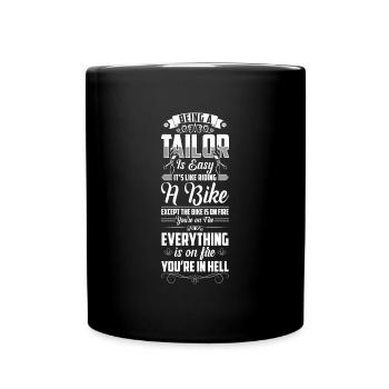 Tailleur Lingerie Costume Tailleur Sur Mesure - Mug uni - noir - Devant