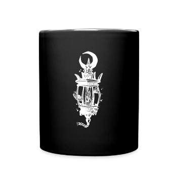 Gothic lantern - Full Colour Mug - black - Front