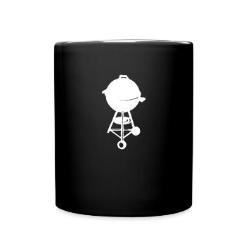 Griller de charbon BBQ Grill - Mug uni - noir - Devant