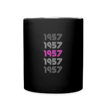 Style 1957 - Tasse einfarbig - Schwarz - Vorne