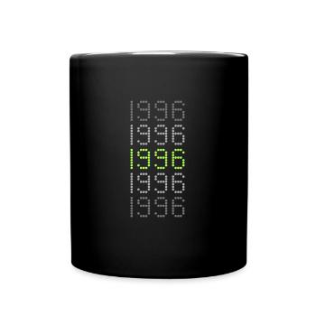Style 1996 - Mug uni - noir - Devant