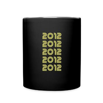 Style 2012 - Tasse einfarbig - Schwarz - Vorne