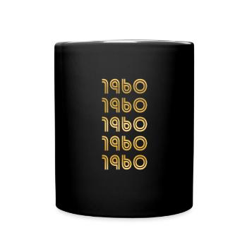 1960 - Full Colour Mug - black - Front