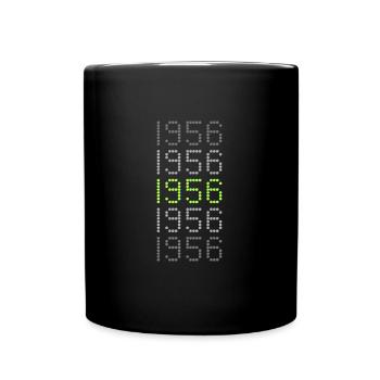 1956 - Full Colour Mug - black - Front
