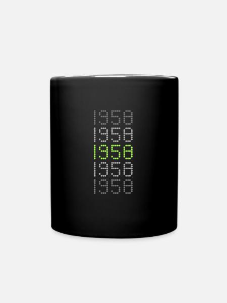 1958 1958 - Tasse einfarbig - Schwarz