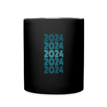 Funny 2024 - Full Colour Mug - black - Front