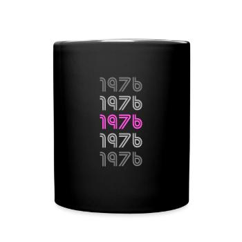 1976 - Full Colour Mug - black - Front
