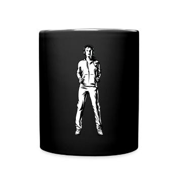 Jogger - Tasse einfarbig - Schwarz - Vorne