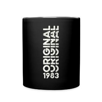 40th Birthday Man Woman Original Vintage 1983 - Full Colour Mug - black - Front