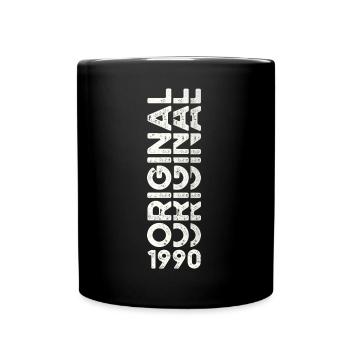 33rd Birthday Man Woman Original Vintage 1990 - Full Colour Mug - black - Front