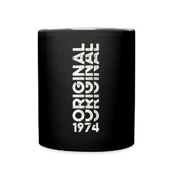 49th Birthday Man Woman Original Vintage 1974 - Full Colour Mug - black - Front