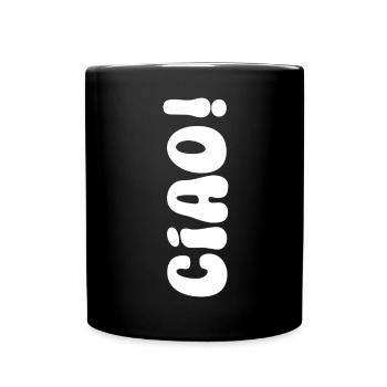 Ciao! - Full Colour Mug - black - Front