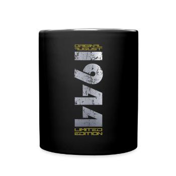 80th Birthday Original August 1944 Born 1944 - Full Colour Mug - black - Front
