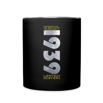 85th Birthday Original August 1939 Born 1939 - Full Colour Mug - black - Front