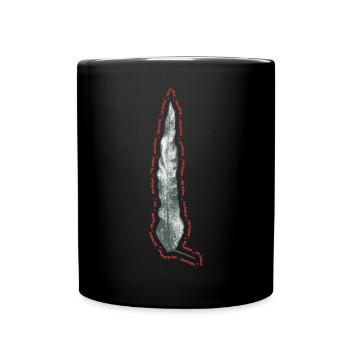 Drawing a long sheet, music and festival - Full Colour Mug - black - Front