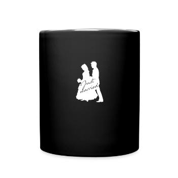 Just Married se marier mariage mariage couple mariage - Mug uni - noir - Devant