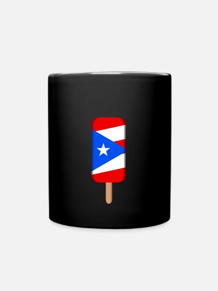 Puerto Rico - Tasse einfarbig - Schwarz