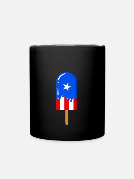 Puerto Rico - Tasse einfarbig - Schwarz