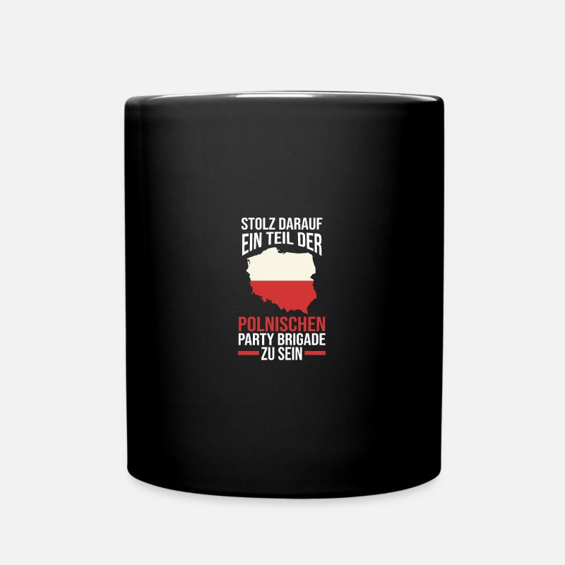 Polonais Pologne - Mug uni - noir