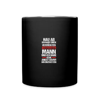 Türken Türkei - Tasse einfarbig - Schwarz - Vorne
