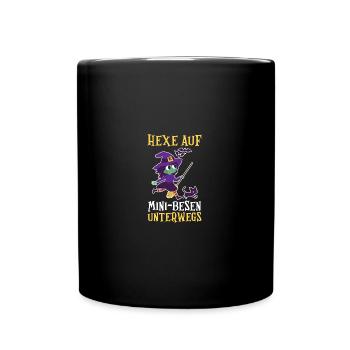 Costume d’Halloween Sorcière Halloween - Mug uni - noir - Devant
