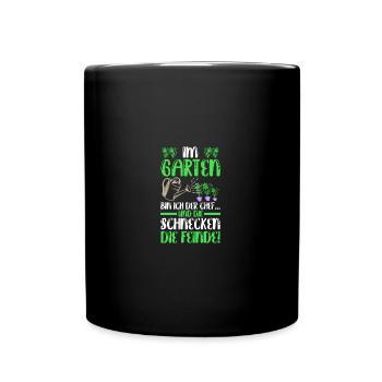 Gardener Hobby Gardener Garden - Full Colour Mug - black - Front