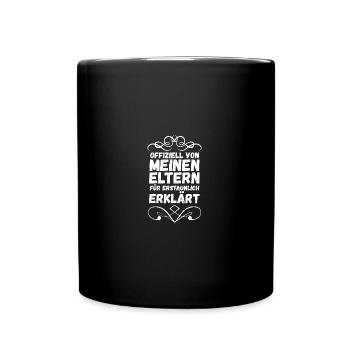 Fils Fils Fils - Mug uni - noir - Devant