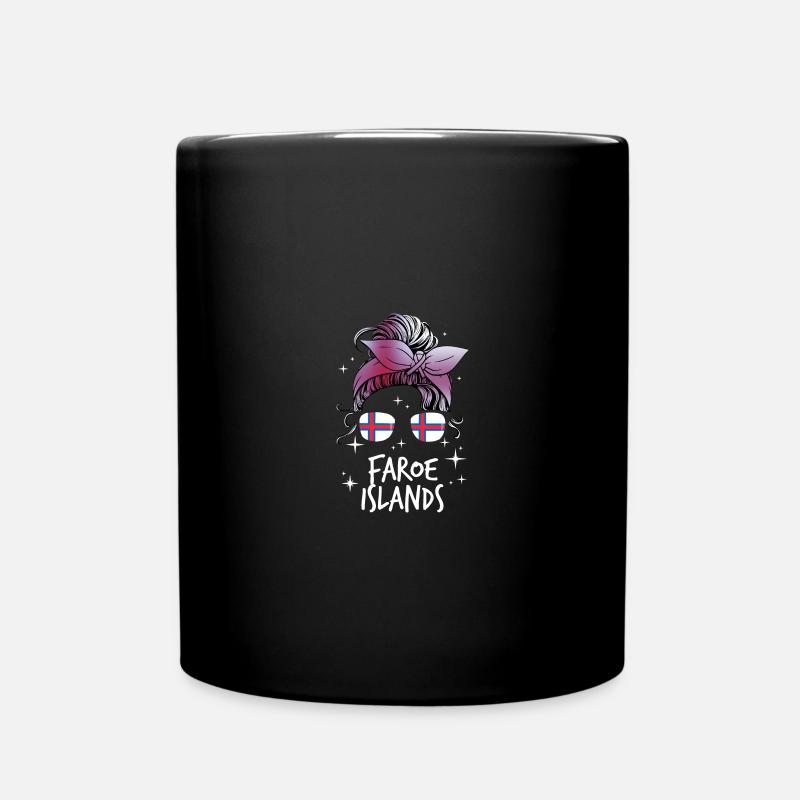 Faroe Islands - Full Colour Mug - black
