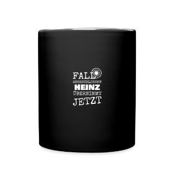 First name Heinz - Full Colour Mug - black - Front