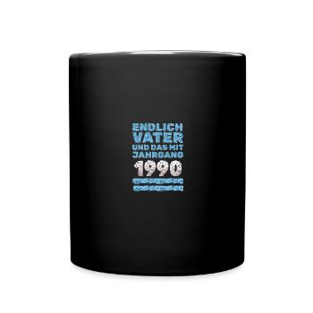 1990 - Full Colour Mug - black - Front